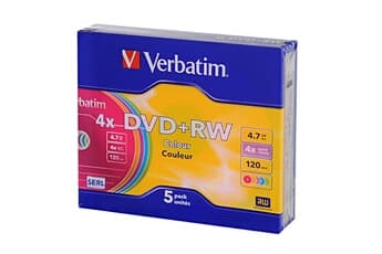 DVD+RW x5