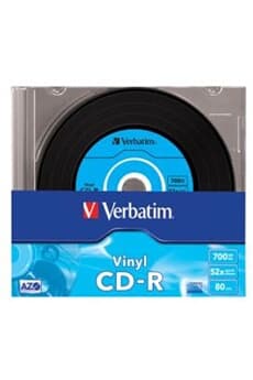 PACK DE 10 X CD-R AZO 700MB 52X VINYL