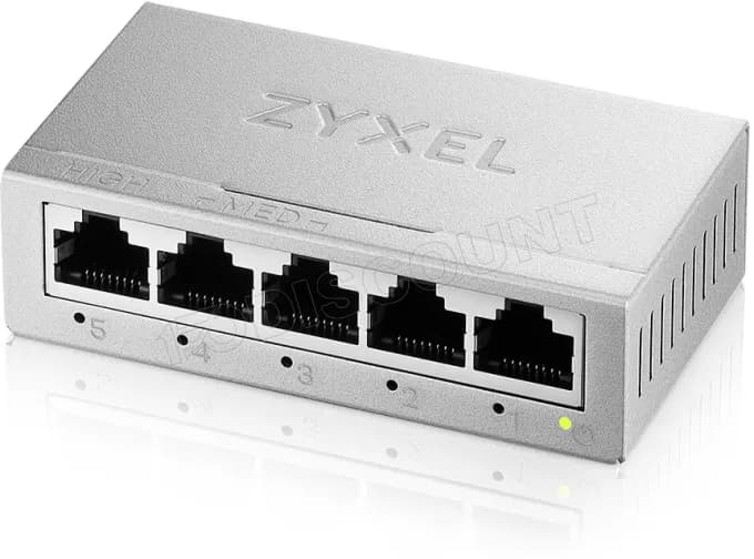 Switch réseau ethernet Gigabit Zyxel GS-105B v5 - 5 ports #DEFAULT