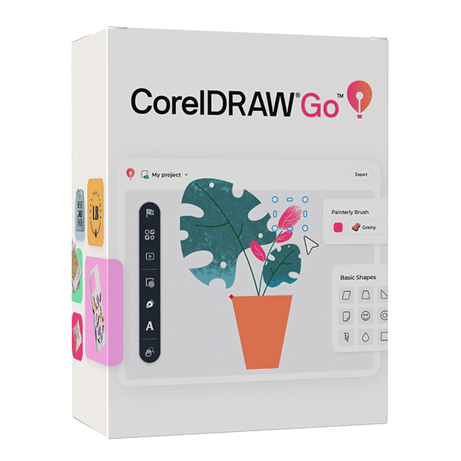 CorelDRAW Go 2025 | 1 Appareil | 1 An | Téléchargement